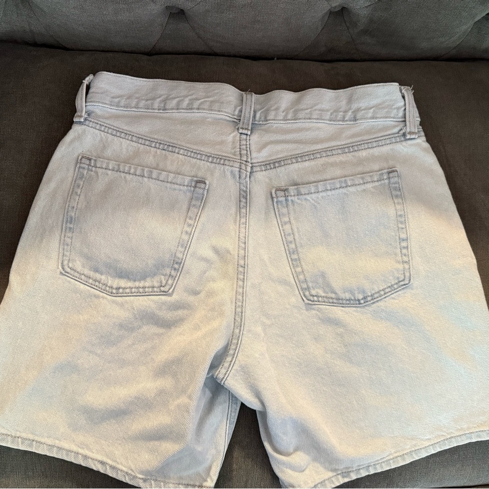 Old Navy Light Gray Jean Shorts